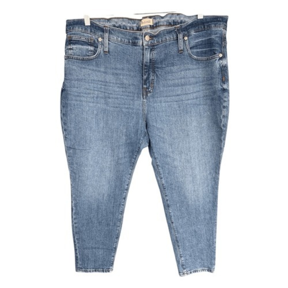 B8 Madewell Skinny Jeans Womens‎ 35P Blue Cotton Blend 9 Inch High Rise Petite